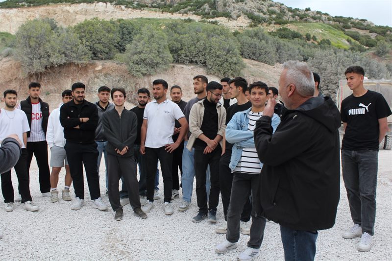 Gölhisar MYO Öğrencileri Taş Ocağımızı Ziyaret Etti