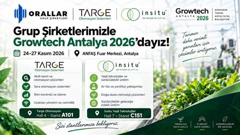 Grup Şirketlerimizle Growtech Antalya 2026’dayız!